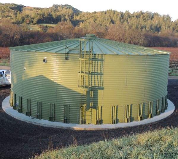 74,388 Gallons Galvanized Water Storage Tank
