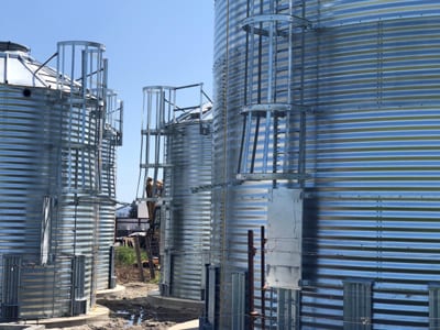 80000 Gallons Galvanized Water Storage Tank